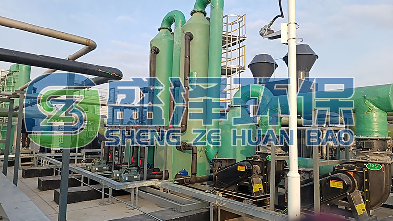 制藥行業(yè)甲類車間、危廢倉庫、質(zhì)檢樓廢氣處理項目